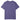 Beautiful purple short sleeve t-shirt  from the back. The shirt is pictured with a white background.