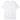 White t-shirt pictured from the back without printing. Pictured on a white background.